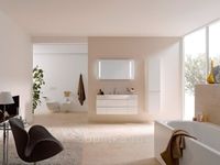 Тумба под раковину Laufen Palace New 120 подвесная Белая матовая арт-4.0130.2.075.463.R — фото 2, Тумбы под раковину