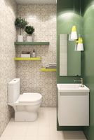 Раковина Кировит Фостер 450 Белая арт-Вн Крв60 — фото 2, Раковины встраиваемые сверху