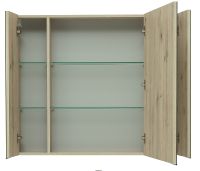 Комплект мебели для ванной Aquanet Алвита New 100 Дуб веллингтон белый арт-274115 — фото 11, Комплекты мебели для ванной