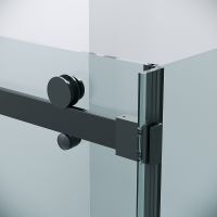 Товар: Душевой уголок Grossman Classic 110х80 профиль Черный матовый стекло прозрачное арт-120.K33.04.1180.21.00 - фото 9 Душевой уголок Grossman Classic 110х80 профиль Черный матовый стекло прозрачное арт-120.K33.04.1180.21.00 — фото 9, Прямоугольные душевые уголки