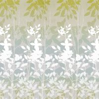 Фреска Ortograf Flora 31304 Фактура бархат FX Флизелин (2,7*2,7) Зеленый/Серый/Белый, Листья арт-31304 (бархат FX) — фото 2, Фрески