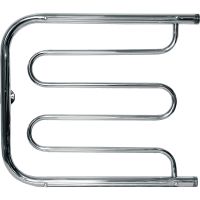 Водяной полотенцесушитель Ника Econ с полкой Хром арт-ПМ 60/100 — фото 2, Водяные полотенцесушители