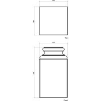 Товар: База Европласт 390x695x390 мм арт-1.13.100 - фото 2 База Европласт 390x695x390 мм арт-1.13.100 — фото 2, Колонны