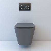 Товар: Унитаз Esbano Gartez подвесной Серый матовый с сиденьем Микролифт арт-ESUPGARTGM - фото 3 Унитаз Esbano Gartez подвесной Серый матовый с сиденьем Микролифт арт-ESUPGARTGM — фото 3, Подвесные унитазы