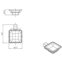 Товар: Мыльница Raglo Хром арт-R301.02 - фото 11 Мыльница Raglo Хром арт-R301.02 — фото 11, Мыльницы