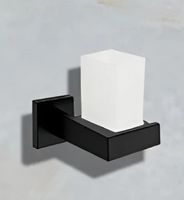 Стакан для зубных щеток Boch Mann CR-F25-H06MB BM Черная матовая арт-10649 — фото 2, Стаканы для зубных щеток