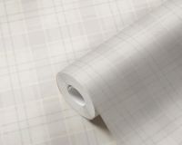 Обои AS Creation Maison Charme Винил на флизелине (0,53*10,05) Белый/Бежевый/Серый, Геометрия/Клетка арт-39072-3 — фото 4, Обои для стен