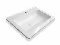 Тумба с раковиной Эстет Kare Luxe 70 подвесная Белая арт-ФР-00007080 — фото 6, Тумбы с раковиной