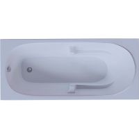 Акриловая ванна Aquatek Лея 170x75 без гидромассажа с фронтальной панелью с каркасом (разборный) со слив-переливом (слева) арт-LEY170-0000021 — фото 1, Акриловые ванны