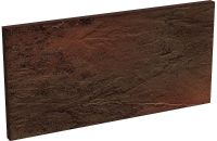 Подступенок Ceramika Paradyz Semir Brown Podstopnica гладкий 14,8х30см арт-41035 — фото 1, Ступени и клинкер