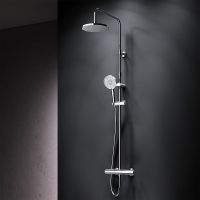 Душевая система AM.PM X-Joy с термостатом Хром арт-F0785A400 — фото 6, Душевые стойки