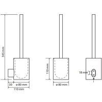 Товар: Ершик для унитаза Bemeta Organic Хром арт-157113061 - фото 3 Ершик для унитаза Bemeta Organic Хром арт-157113061 — фото 3, Ершики для унитаза