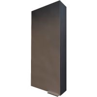 Подвесной шкаф 1MarKa Gaula 40П Графит матовый арт-У92553 — фото 1, Шкафы для ванной