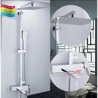 Душевая система Gappo Хром арт-G2418 — фото 5, Душевые стойки