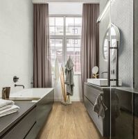 Керамическая плитка Marazzi Ragno Vida Struttura Foglia 3D Bianco Rett  настенная 30х90 см арт-RA6J — фото 3, Керамическая плитка