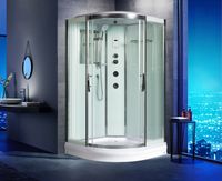 Душевая кабина WeltWasser WW500 Emmer 12015 120x120 профиль Хром стекло прозрачное арт-10000003287 — фото 3, Душевые кабины