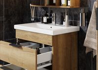 Тумба под раковину Onika Легран 60.13 подвесная Дуб галифакс арт-106117 — фото 5, Тумбы под раковину