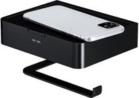 Держатель туалетной бумаги AM.PM Inspire V2.0 Черный матовый арт-A50A341522 — фото 2, Держатели туалетной бумаги