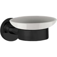 Мыльница Remer Guest Черный хром брашированный арт-GS10CFP — фото 1, Мыльницы