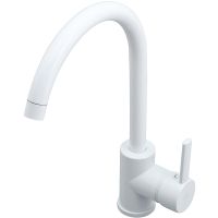 Смеситель для кухни Orange OneLife Белый арт-P04-001w — фото 6, Смесители для кухни