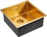 Товар: Кухонная мойка Paulmark Gerberg 44 Uni Брашированное золото арт-PM254444-BG - фото 2 Кухонная мойка Paulmark Gerberg 44 Uni Брашированное золото арт-PM254444-BG — фото 2, Кухонные мойки