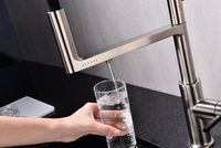 Смеситель для кухни Paulmark Tornado Никель арт-To213402-NI — фото 8, Смесители для кухни