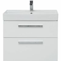 Комплект мебели для ванной Aquanet Nova 75 подвесной Белый глянец арт-243255 — фото 5, Комплекты мебели для ванной