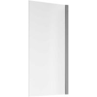 Шторка на ванну STWORKI Стокгольм GV-861 MT 60 3GW241TTKK000 профиль Хром матовый стекло прозрачное арт-449622 — фото 4, Неподвижные шторки для ванной