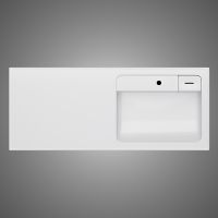 Раковина AM.PM X-Joy 120 R с местом под стиральную машину Белая арт-M85AWPR1201WG — фото 6, Раковины на стиральную машину