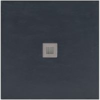 Душевой поддон из искусственного камня Aquanet Pleasure 90x90 Черный арт-258888 — фото 4, Душевые поддоны из искусственного камня