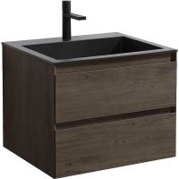 Тумба под раковину Vincea Luka 60 подвесная R.Oak арт-VMC-2L600RO — фото 3, Тумбы под раковину