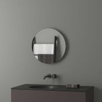 Зеркало Evoform Ledshine d50 с подсветкой 12 W - без выключателя - теплый белый свет арт-BY 2552 — фото 3, Зеркала в ванную комнату