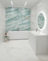 Керамогранит Staro Palacio Antisky Grey light Polished 60х120 см арт-С0005123 — фото 3, Керамогранит