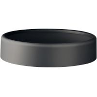 Крышка для мусорного ведра Nofer Black Черная арт-14029.N — фото 1, Мусорные ведра