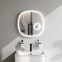 Зеркало AM.PM Func 55 с подсветкой с увеличением с ИК-сенсорным выключателем арт-M8FMOX0553SA — фото 1, Зеркала в ванную комнату