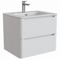 Тумба с раковиной Iddis Edifice 60 подвесная Белая арт-EDI60W0i95K — фото 1, Тумбы с раковиной