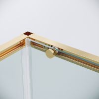 Душевая стенка Grossman Galaxy 70 профиль Золото сатин стекло прозрачное арт-200.K33.01.70.32.00 — фото 6, Боковые стенки