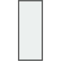Душевая стенка Grossman Style 90 профиль Черный матовый стекло прозрачное арт-200.K33.05.90.21.00 — фото 1, Боковые стенки