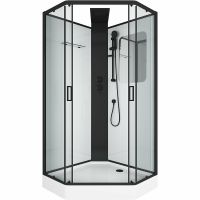 Душевая кабина Grossman Elegans 100x100 без гидромассажа арт-GR250D — фото 1, Душевые кабины