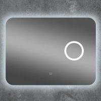 Зеркало Континент Elegant 800х600 с подсветкой с сенсорным выключателем арт-ЗЛП78 — фото 1, Зеркала в ванную комнату