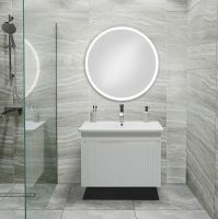 Тумба под раковину Runo Модена 75 подвесная Белая арт-00-00002200 — фото 8, Тумбы под раковину