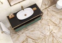 Керамогранит LCM Onyx Royal Latte полированный 60х60 см арт-6060ORO11P — фото 2, Керамогранит