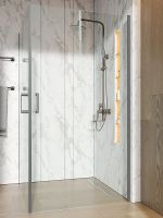 Товар: Душевой уголок Orange 100x100 профиль Черный стекло прозрачное арт-E04-100TB - фото 4 Душевой уголок Orange 100x100 профиль Черный стекло прозрачное арт-E04-100TB — фото 4, Квадратные душевые уголки