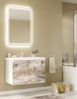 Зеркало Marka One Mix Modern 60 С подсветкой арт-У52209 — фото 3, Зеркала в ванную комнату