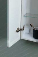 Зеркальный шкаф Aquanet Оптима 70 с подсветкой Белый арт-311861 — фото 12, Зеркальные шкафы в ванную