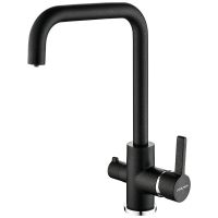 Смеситель для кухни Paulmark Logas Черный металлик арт-Lo213021-418 — фото 1, Смесители для кухни