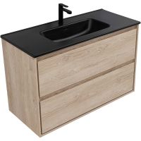 Товар: Тумба под раковину Aquanet Милан 100 подвесная Дуб светлый арт-336385 - фото 7 Тумба под раковину Aquanet Милан 100 подвесная Дуб светлый арт-336385 — фото 7, Тумбы под раковину