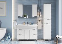 Тумба под раковину Onika ВЕРОНЭЛЛА 105.16 Белая арт-110508 — фото 3, Тумбы под раковину