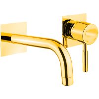 Смеситель для раковины Webert Rimini Золото арт-RI830605010 — фото 1, Смесители для раковины