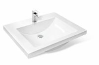 Тумба с раковиной Эстет Monaco 60 Белая арт-ФР-00002264 — фото 5, Тумбы с раковиной